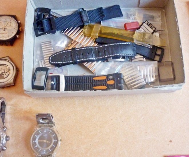 Swatch Uhren: Lot Swatch Uhren/-Teile – Defekt aus Adliswil von di_hans 4