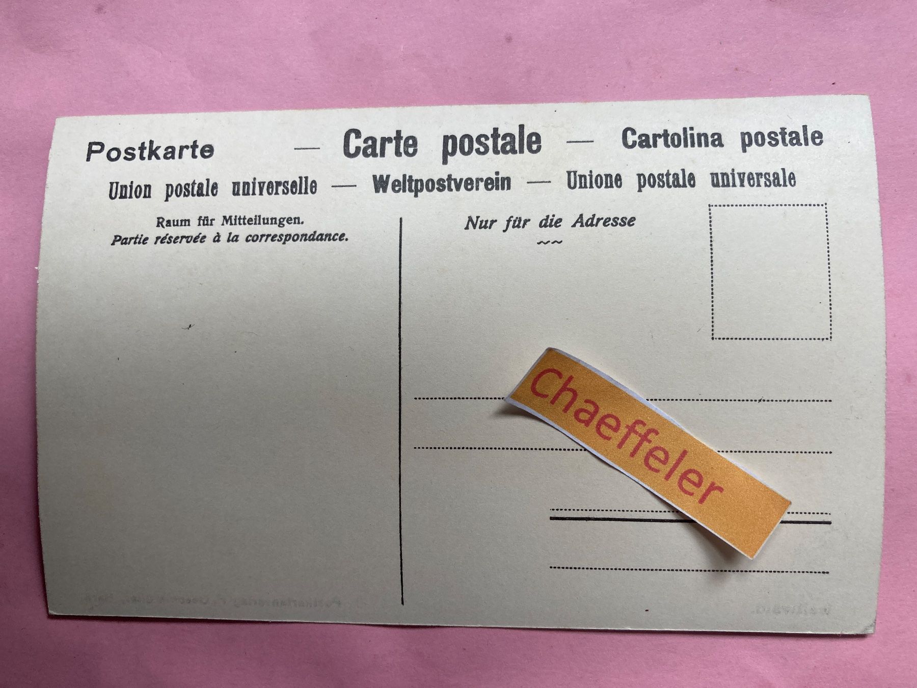 Ansichtskarten: Iseltwald – Gebraucht aus Zürich von Chaeffeler 1