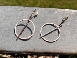 Statement Ohrstecker, Metall, Modeschmuck