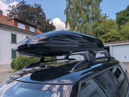 Dachbox + Träger Original Mini