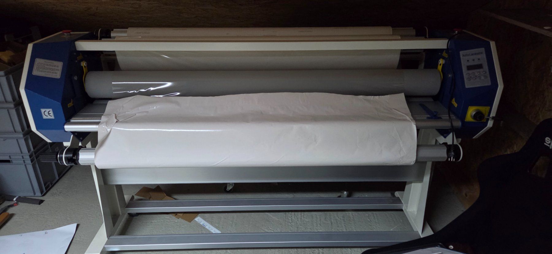 Macchine laminatrici: Mounter's mProfi Rollenlaminator Auto Laminator – Usato da Wohlen AG venduto da Tarasa