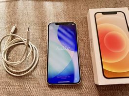 Top Iphone 12, white, 256 GB, inkl.Kabel