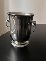 Französischer Champagner-Wein-Eiskübel aus Edelstahl