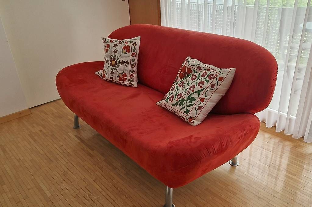 Divani: Kanapee Sofa Rot – Usato da Heerbrugg venduto da Benz955 1