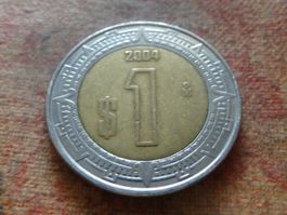 MEXIQUE   1  Peso  2004  Amérique-Sud