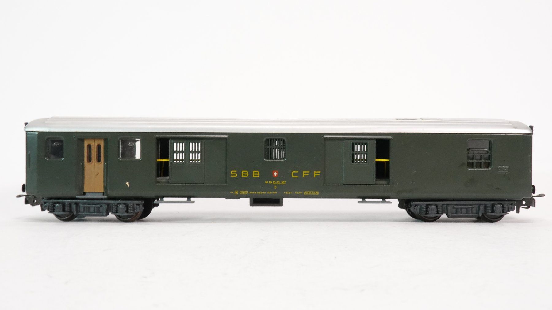 Hag Modelleisenbahnen: e60 HAG SBB Gepäckwagen grün – Gebraucht aus Thun von evinka_gmbh 3