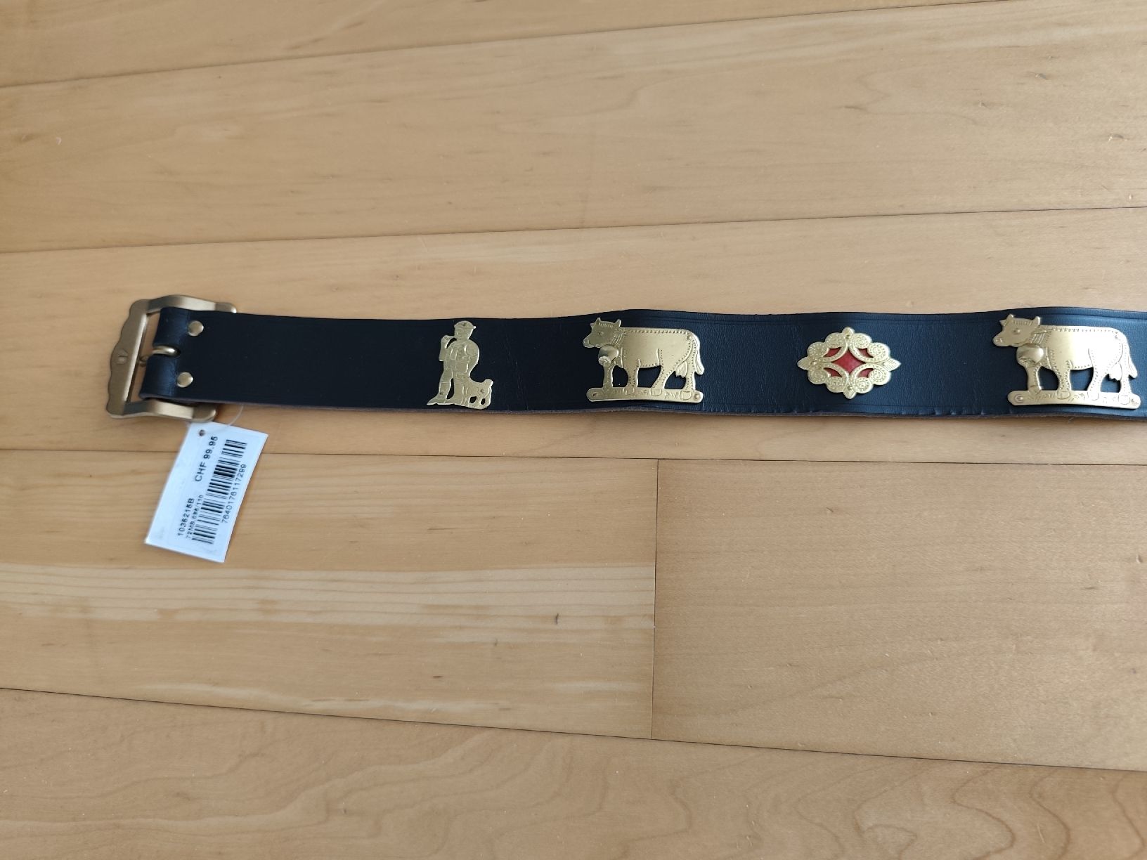 Cinture: Appenzeller Gurt / Chüeligurt – Nuovo e nell'imballaggio originale da Herisau venduto da Bellman 4