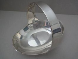 Versilberte Schale