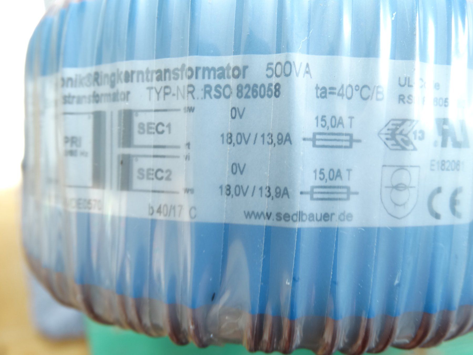 Elektronikbauteile: Ringkerntrafo – Gebraucht aus Lengnau AG von Oskarhuus 2
