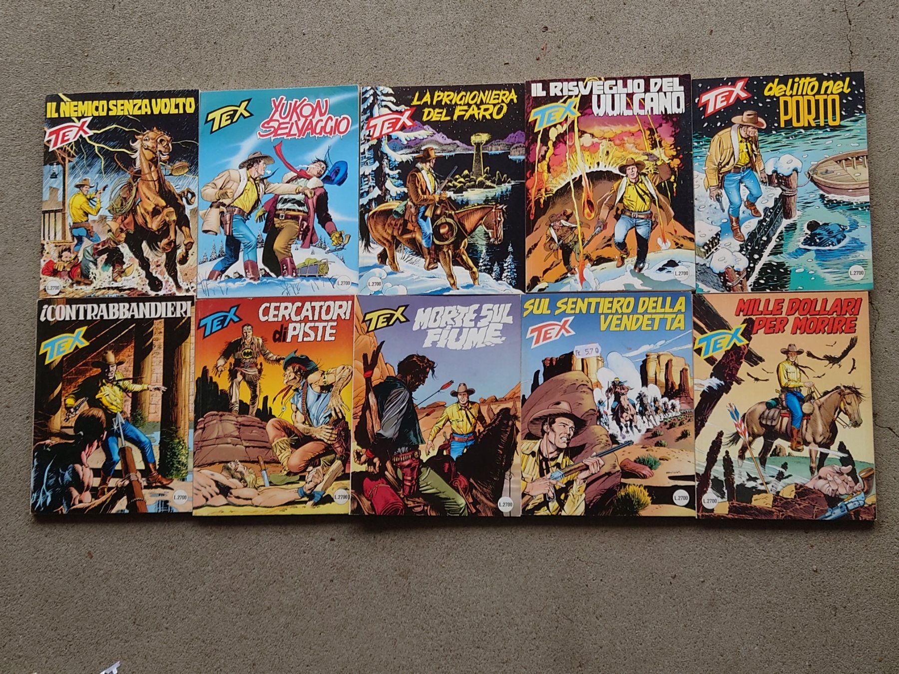Fumetti: TEX - Vendo albi 411-420 – Usato da Vezia venduto da rembrandt-409