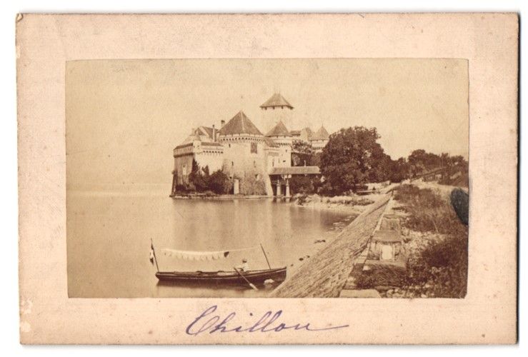 Fotografie & Manifesti: Fotografie Chillon, Uferpartie mit Blick – Usato da Berlin venduto da bartko-reher