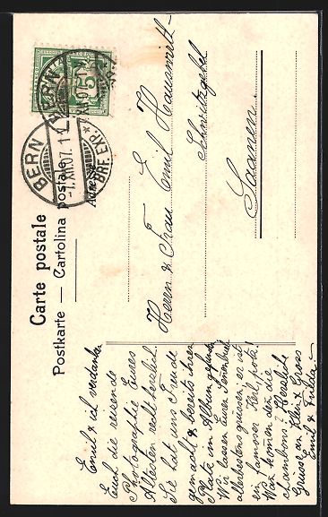 Cartes postales: AK Bern, Johanneskirche, 1907 – D'occasion à Berlin par bartko-reher 1