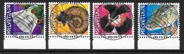 Serie Pro Juventute 1998 mit ET Vollstempel 25.11.1998