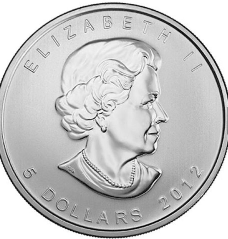 Alle Münzen: 1 oz Silber Canada - Elch 2012 – Gebraucht aus Leibstadt von Oxygen73 2