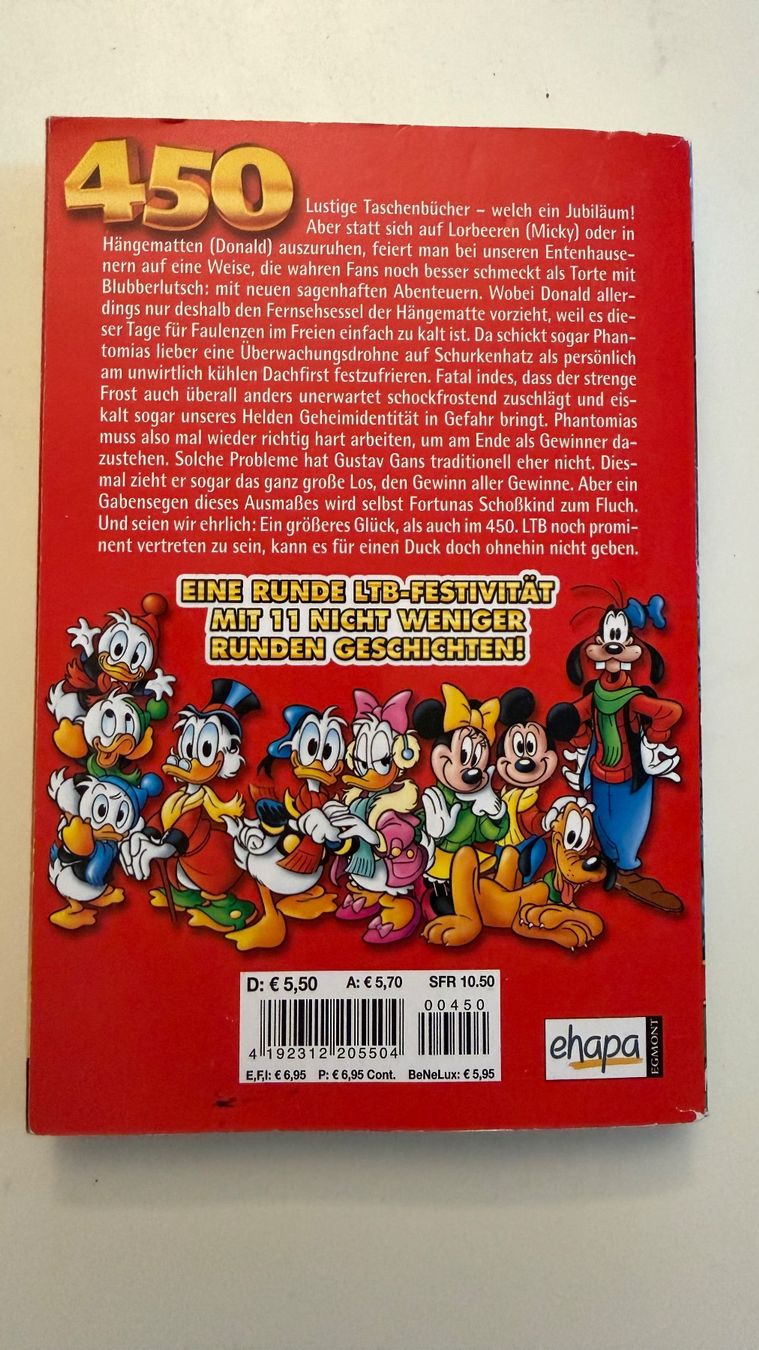 Fumetti: LTB Lustiges Taschenbuch 450 – Usato da Münsingen venduto da Ganjam 2