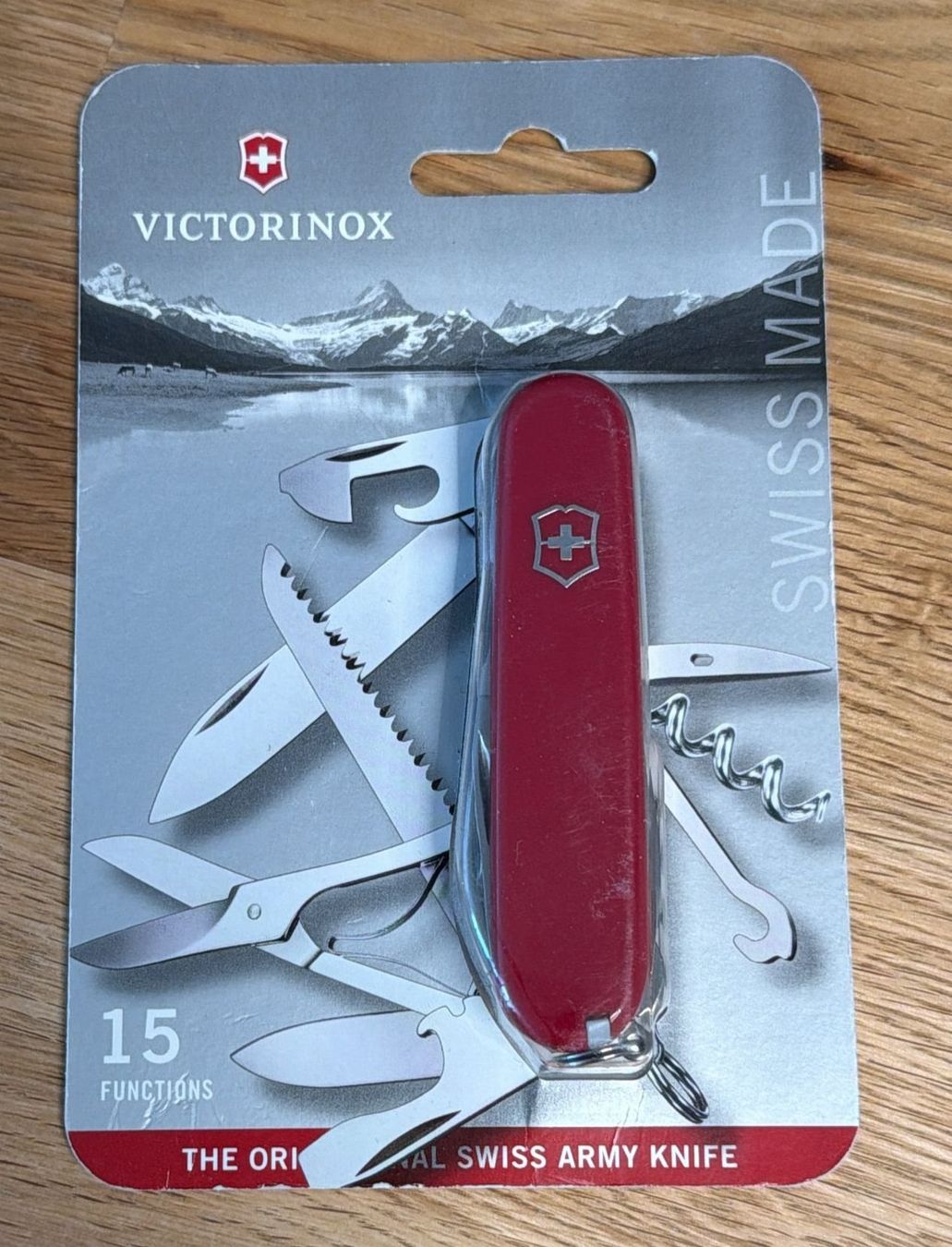 Victorinox Coltelli tascabile: VICTORINOX 15 FUNCTIONS SACKMESSER – Nuovo e nell'imballaggio originale da Zürich venduto da Frei-Occasionen