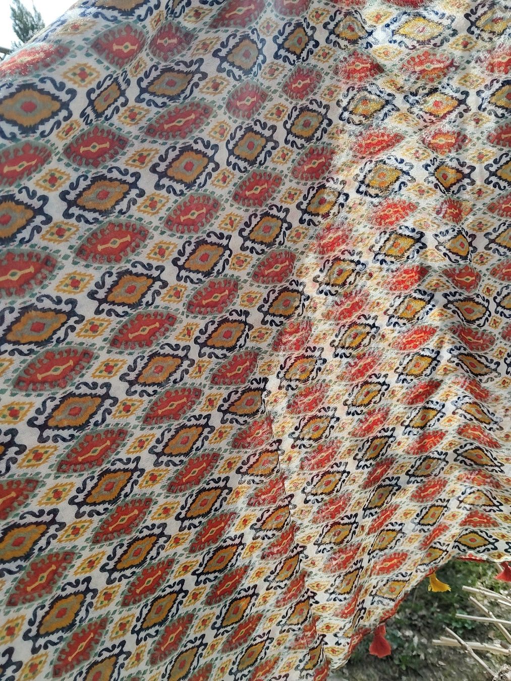 Foulard & Sciarpe: Summer scarf 100% polyester approx 85x180 cm – Nuovo (secondo la descrizione) da Eysins venduto da kir_9kz8 1
