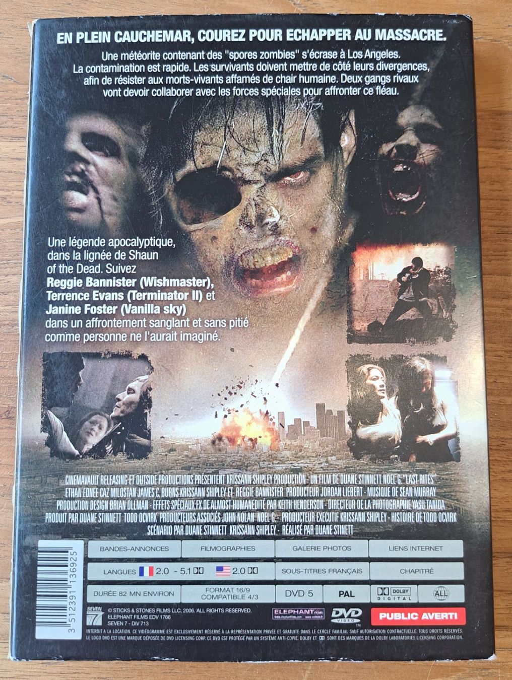 Tous les DVDs: DVD La cité des zombies – D'occasion à Biel/Bienne par ESOXMAN 1