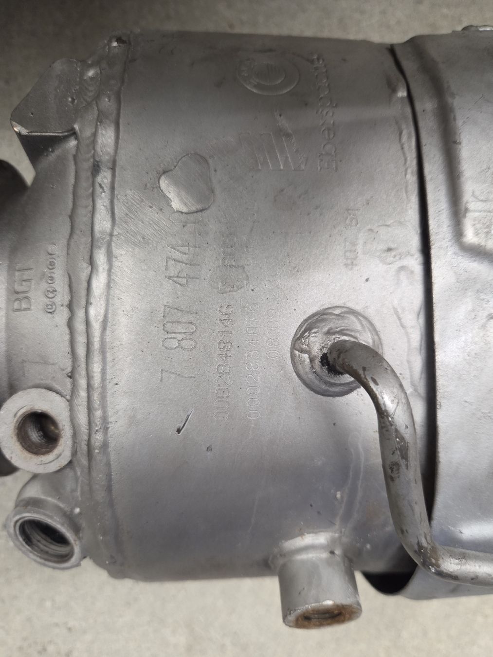 BMW Auspuffanlagen: BMW E60 Dieselpartikelfilter DPF aufbereitet – Gebraucht aus Obergerlafingen von japan-power 3