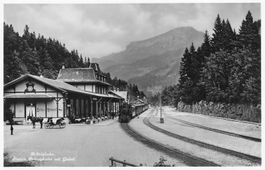 Brünig Kulm (OW) Bahnhof der Brünigbahn