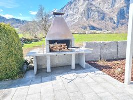 Garten Cheminée Granit XXL