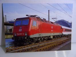 Postkarte Deutsche Bahn DB 156 001  Dresden Hbf 19.11.1994