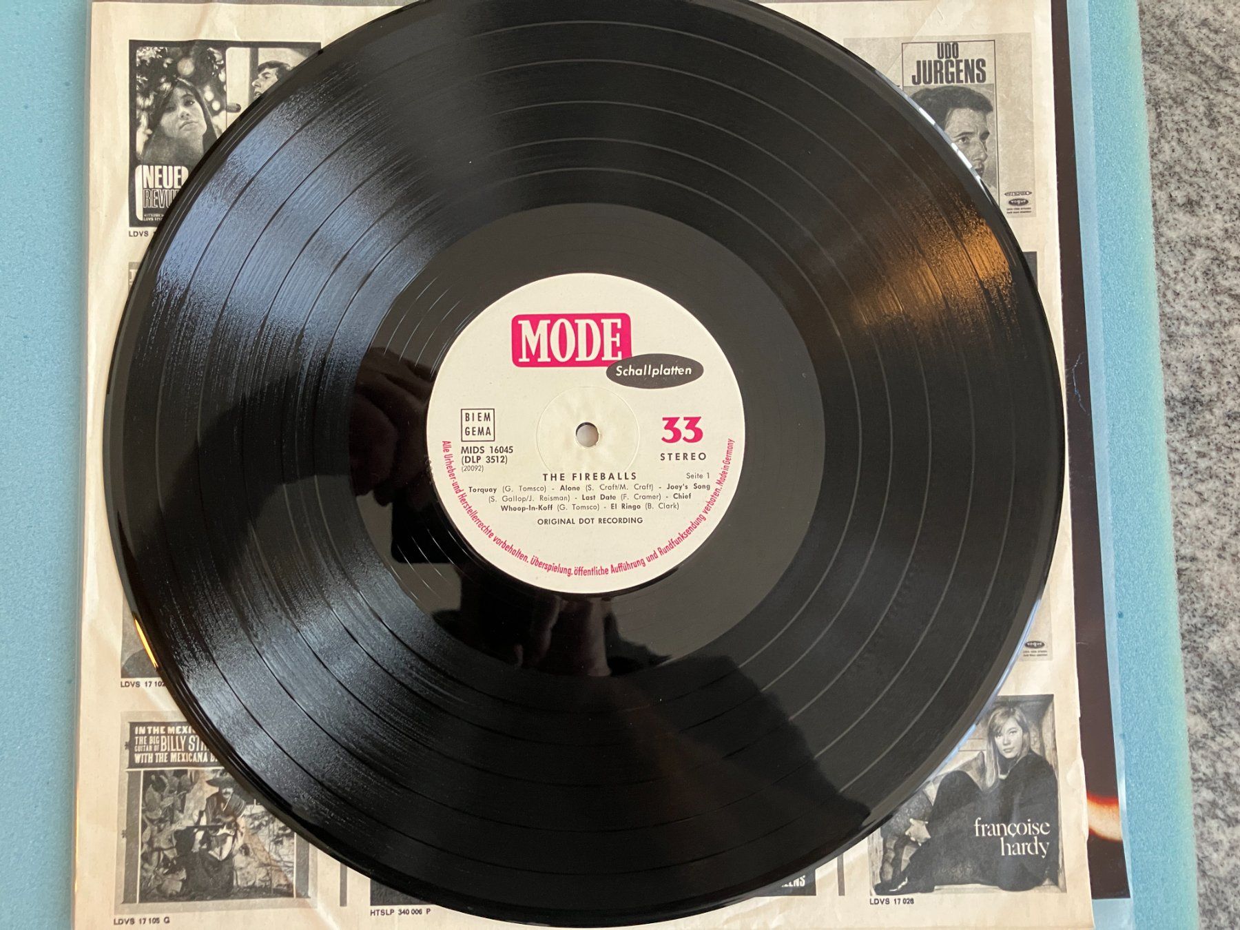 Dischi in vinile: The Fireballs – Usato da Aarwangen venduto da Jukebox3 5