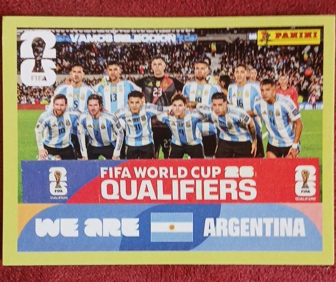 Panini Carte collezionabili: Panini Sticker WM Qualifiers Argentinien Zustand gut – Usato da Buus venduto da igo_sq9c