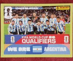 Panini Sticker WM Qualifiers Argentinien Zustand gut