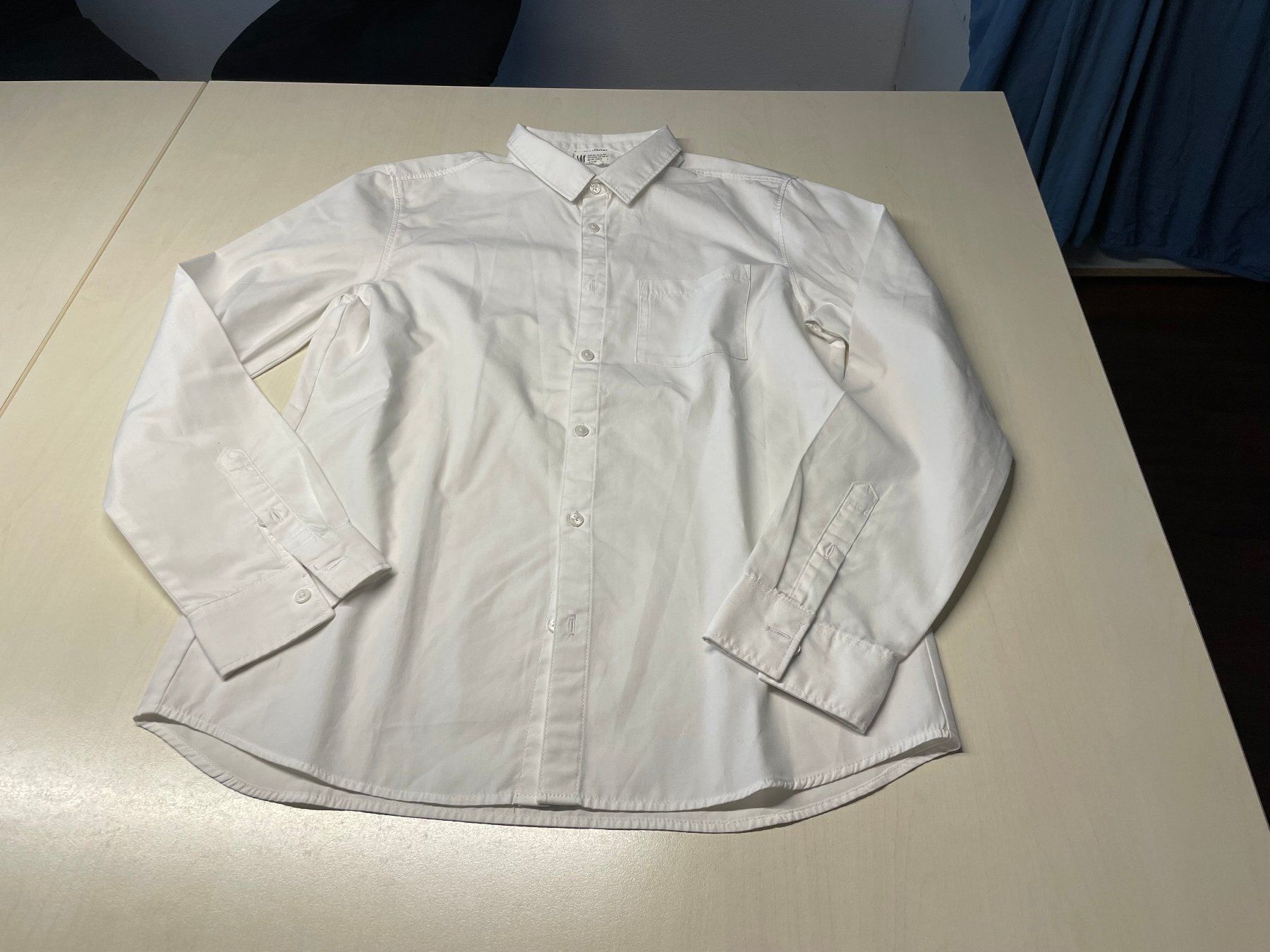 H&M Camicie, T-shirt & Polo: Weisses Hemd Gr. 164  Elegant – Nuovo (secondo la descrizione) da Neuenkirch venduto da balani
