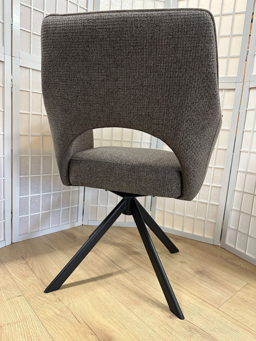 Stühle: 4 Drehsessel WIZARD B Stoff cappuccino Taschenfederkernsitz – Neu (gemäss Beschreibung) aus Unterentfelden von moebelrufli 6