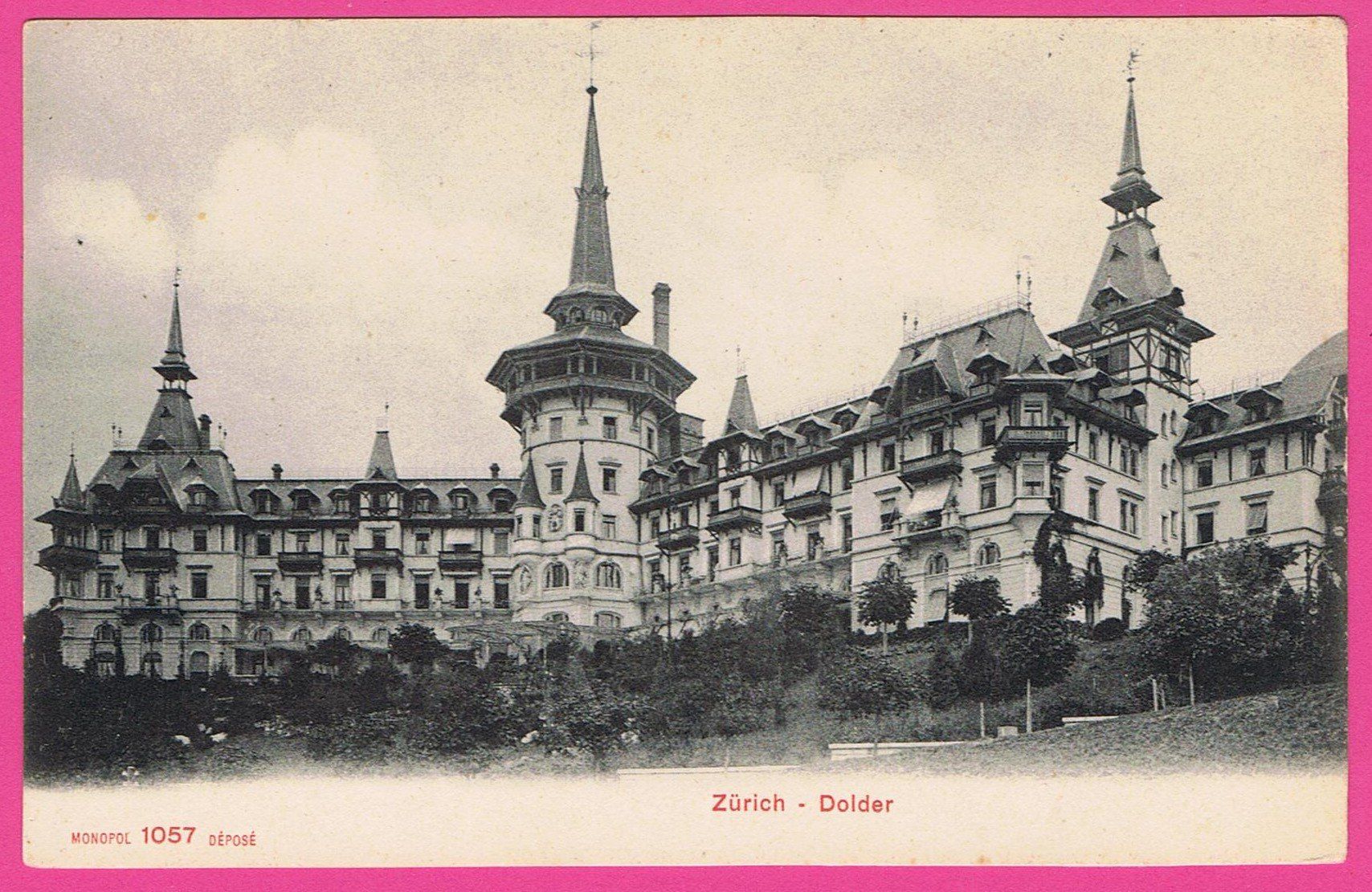 Cartoline postali: Zürich Dolder – Usato da Einsiedeln venduto da dillie