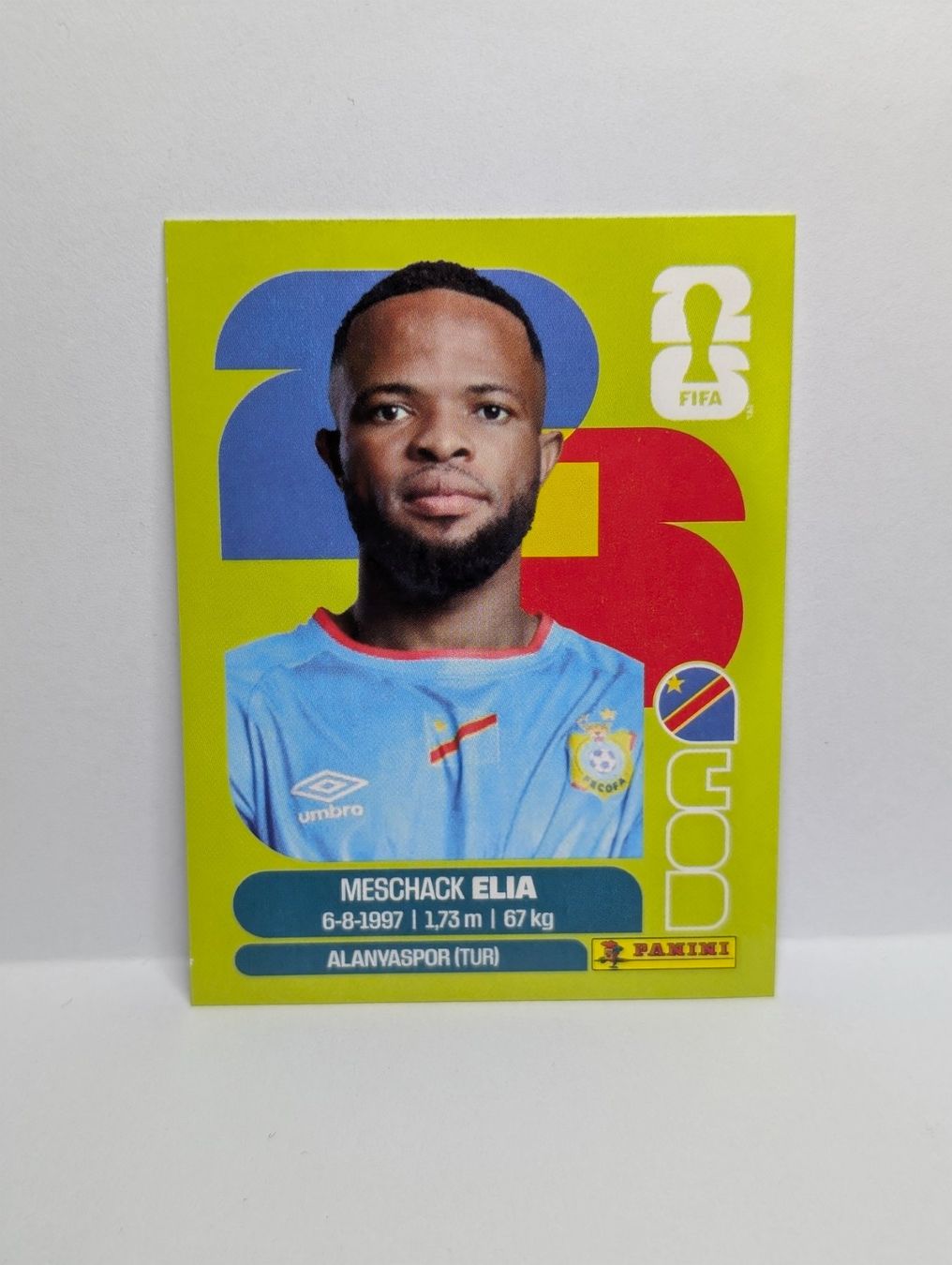 Panini Sammelbilder & Trading cards: Panini WM 2026 - COD 15 - Meschack ELIA CONGO – Neu (gemäss Beschreibung) aus Founex von amel89