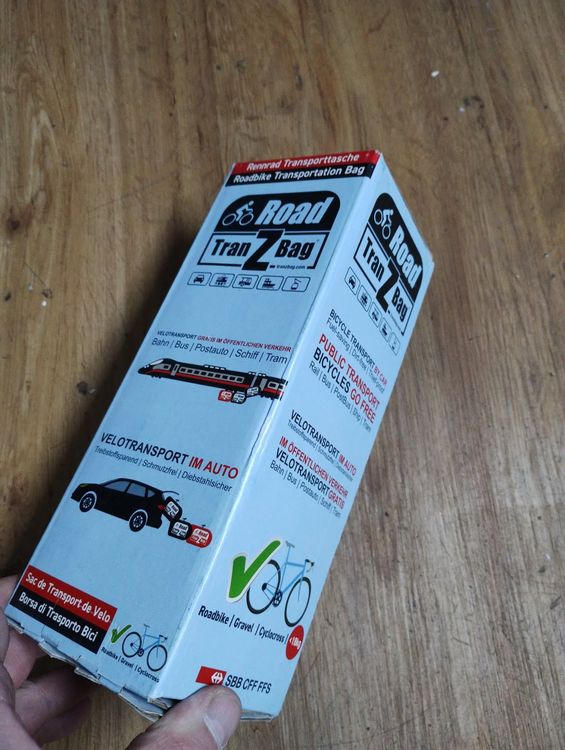 TranZbag Road (Fahrrad Transporttasche) (Neu (gemäss Beschreibung)) in Aarwangen für CHF 95