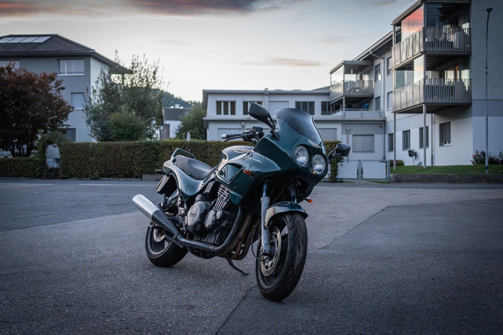 Triumph Route: Motorrad Triumph Trident 900 Sprint  – D'occasion à Schindellegi par Harihirsch8