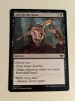1 x Aim for the Head - Magic: The Gathering - MtG