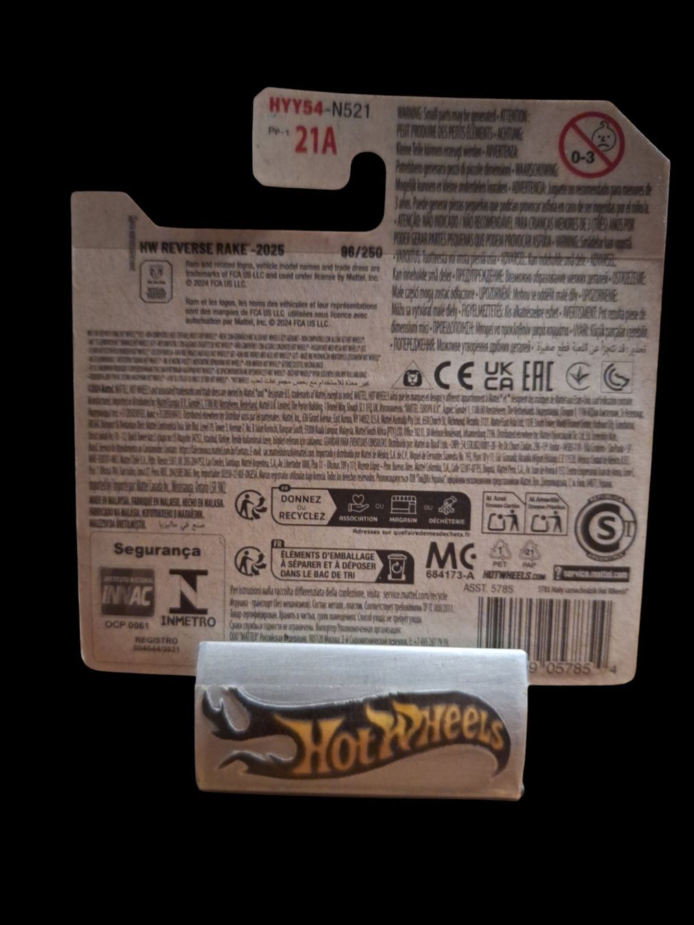 Hot Wheels Modellautos: Hot Wheels HW Reverse Rake 2025 23 RAM 1500 2/5 S – Neu und originalverpackt aus Adlikon von Mmartin0 1