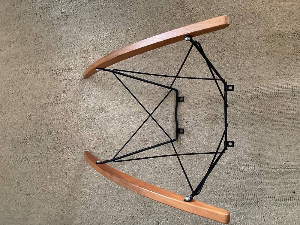 Rocking-chair Eames vintage fibre de verre années 50 (Gebraucht) in ...