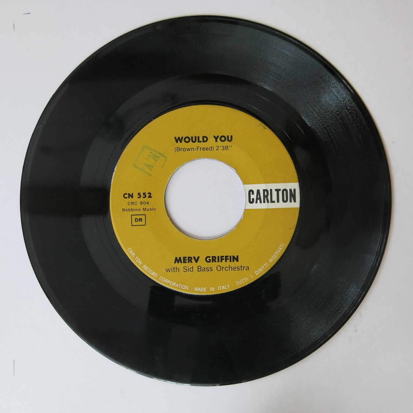 Dischi in vinile: Vinyl-Single 7" Mery Griffin – Usato da Bözen venduto da Keramik22 3