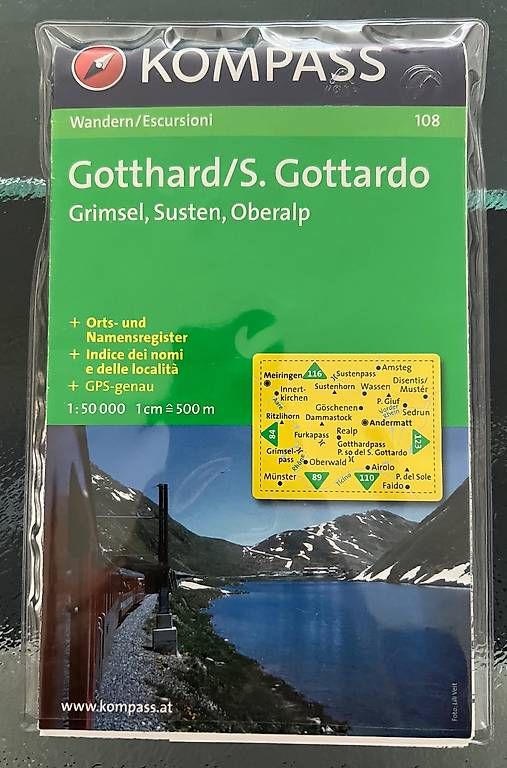 Cartine & Atlanti: Drei Kompass Wanderkarten – Usato da Allschwil venduto da Hesch13 1