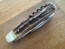 DEFEKTES Taschenmesser Hubertus Jagdmesser
