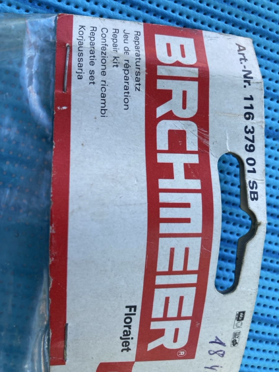 Tecnologia medica: Birchmeier Spritze Florajet Reperatursatz – Nuovo e nell'imballaggio originale da Büren/ So venduto da u.limacher