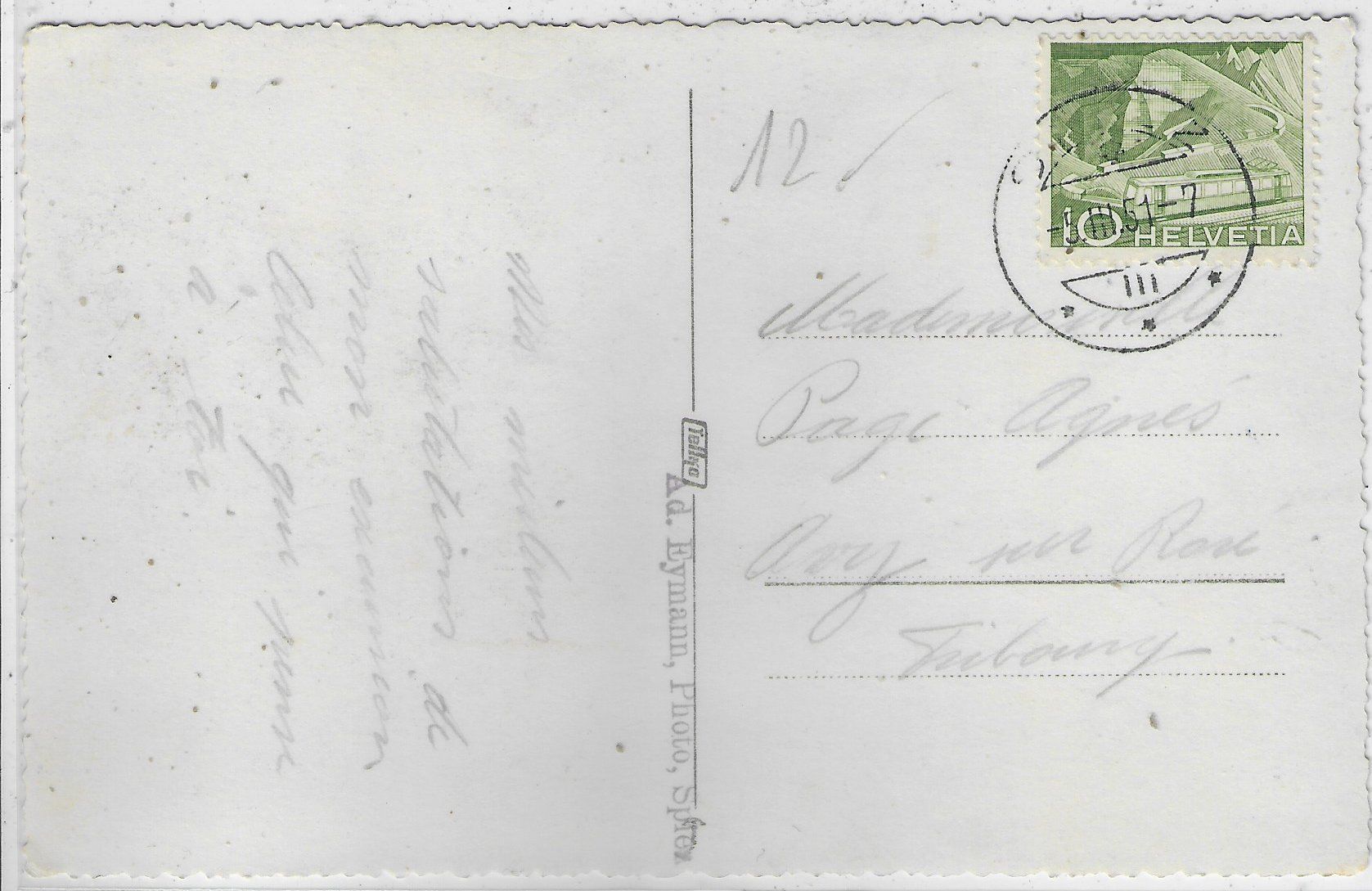 Cartoline postali: Spiez - Schloss – Usato da Ettingen venduto da Kartenplanet 1