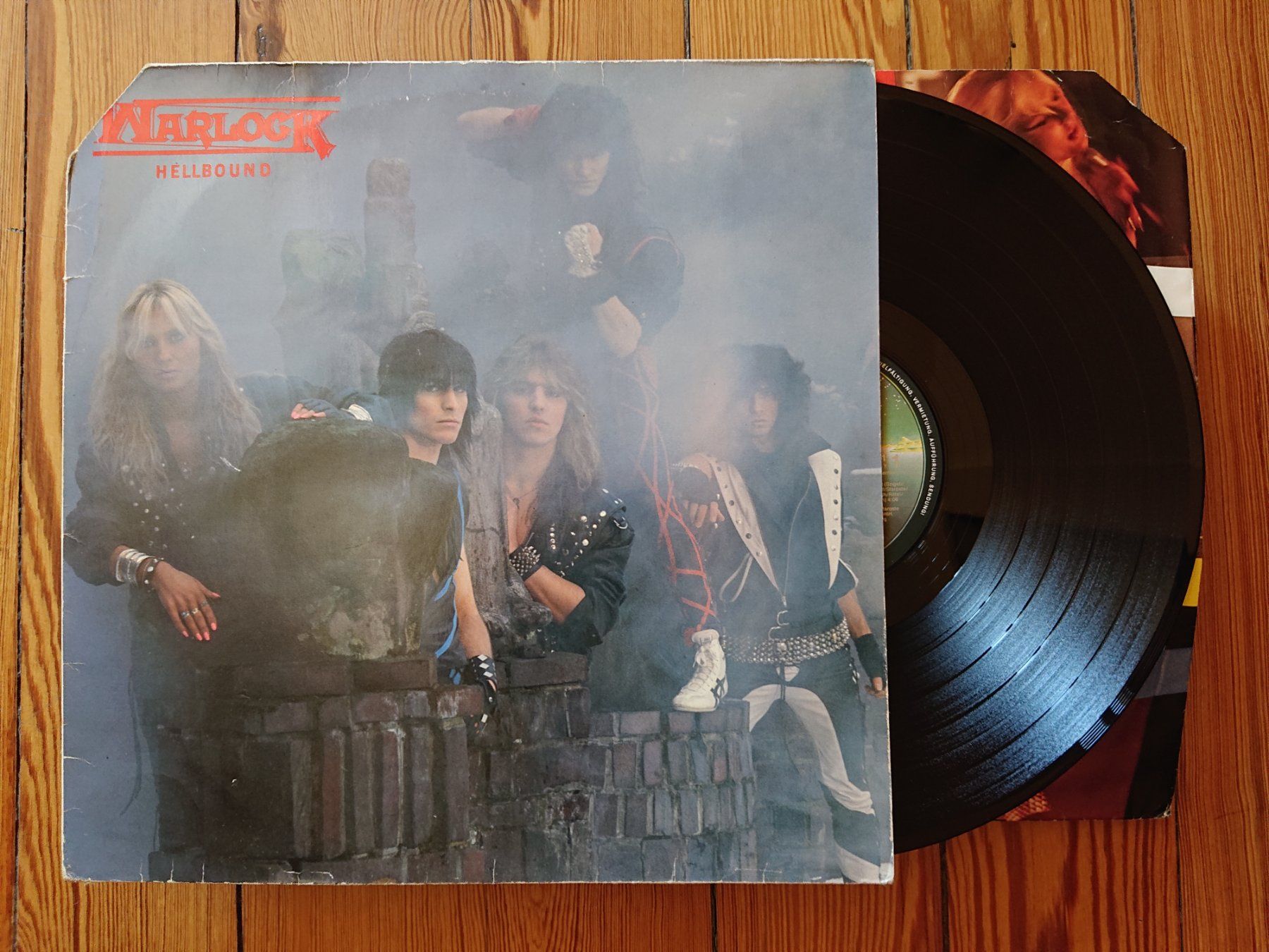 Schallplatten: WARLOCK - Hellbound (LP, 1985) – Gebraucht aus Genève von othhei