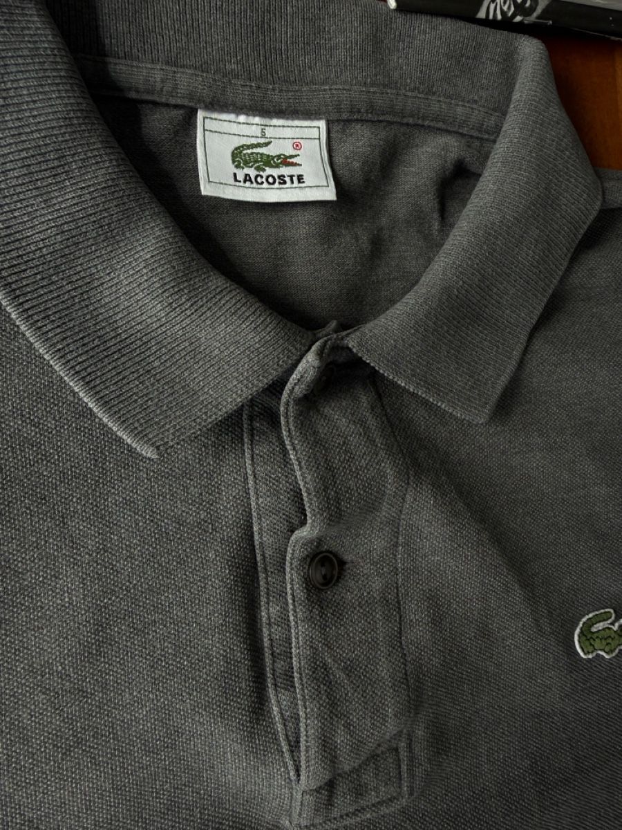 Lacoste Magliette Polo: Vintage Lacoste Polo grau, Grösse 5, ca. L – Usato da Neuendorf venduto da Bleu_primitif 3