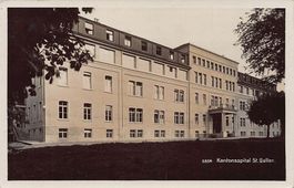 Kantonsspital St. Gallen, gelaufen 1932