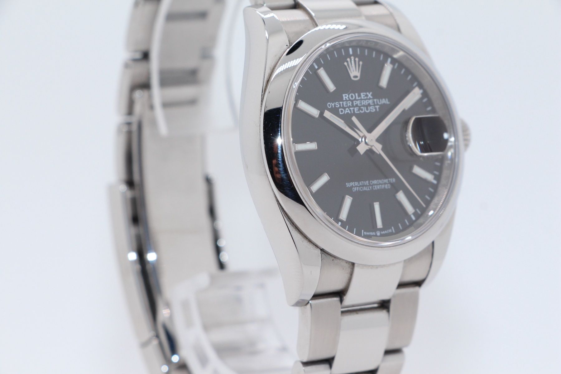 Rolex Orologi: Rolex Datejust 36 Schwarz Ref. 126200, Full-Set – Usato da Zug venduto da eMDi_Collection 3