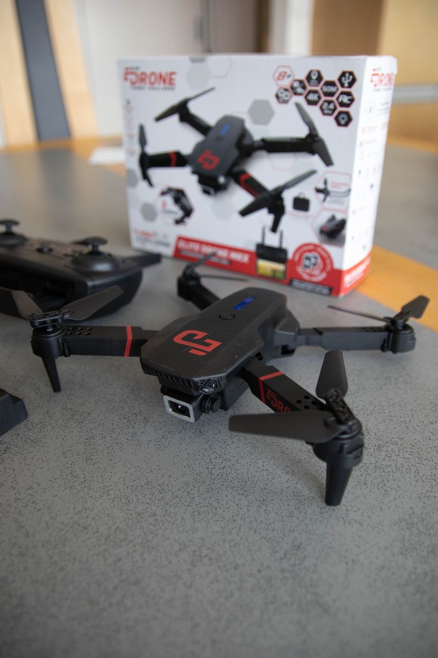 E-Flite Modellismo RC: Drone C3 Elite Drone 4K, noir, avec caméra, comme neuf! – Nuovo (secondo la descrizione) da St-Blaise venduto da Marc_zipper 3