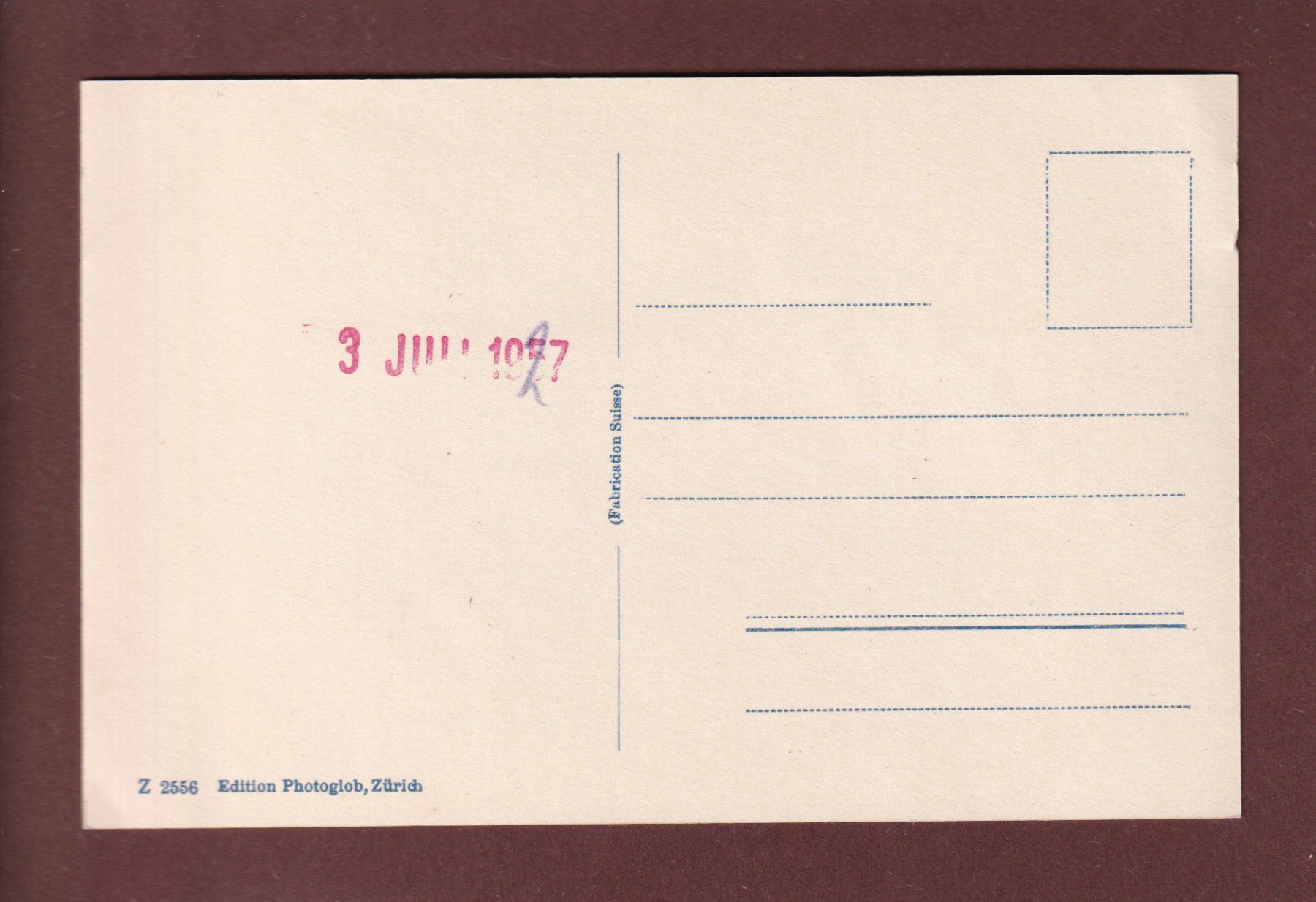 Cartoline postali: UNTERSEEN bei Interlaken - Niesen – Usato da Pully venduto da nicecards 1