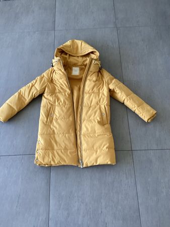 Winterjacke ESPRIT in Senfgelb, Grösse M - Warm & Trendig